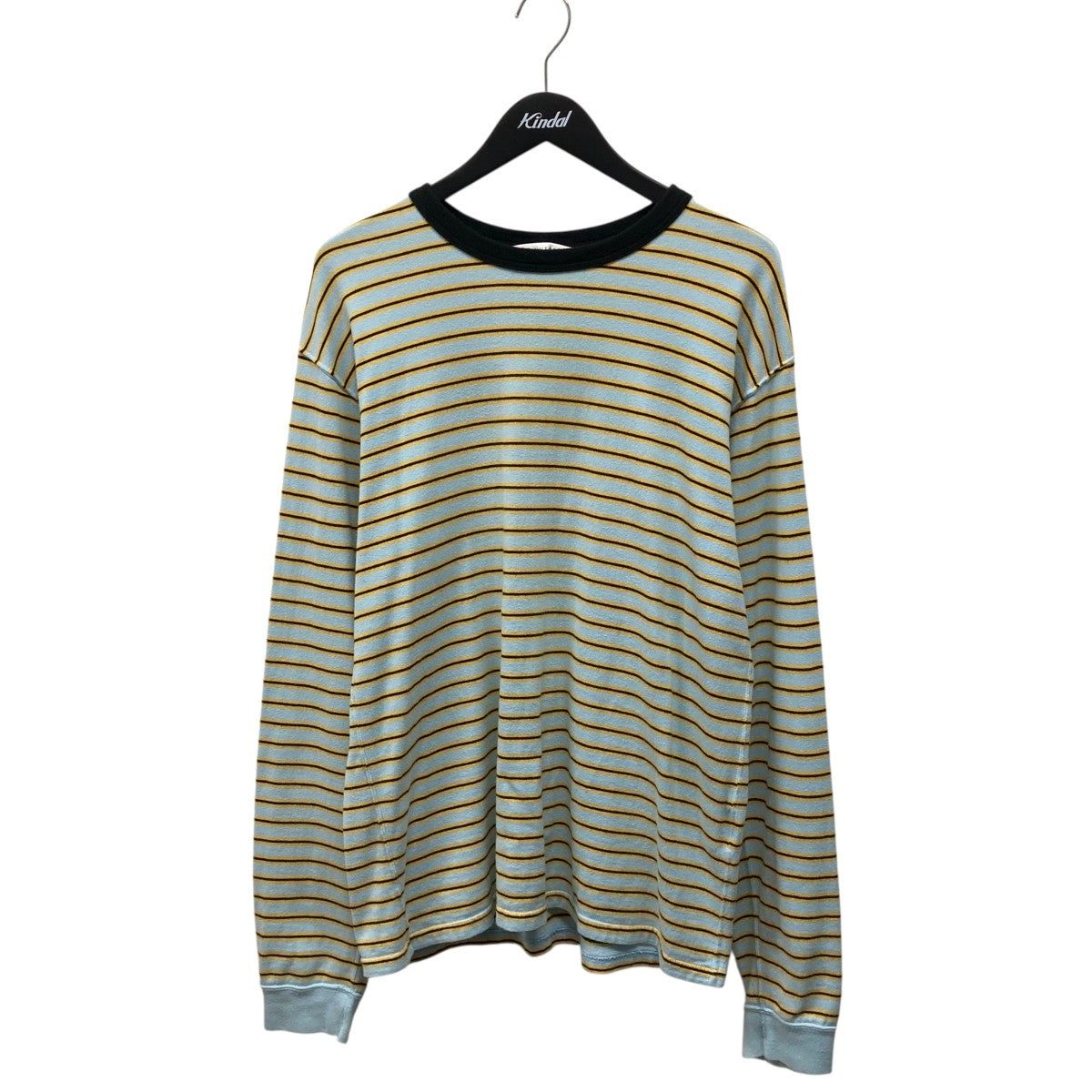 UNUSED(アンユーズド) MULTI BORDER L S TEEボーダー長袖Tシャツ