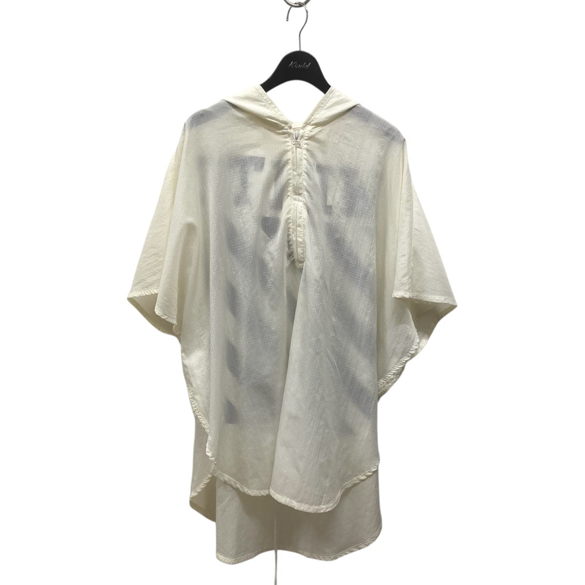 定価15万 美品 OFF-WHITE オフホワイト アノラック パーカー L OFF-WHITE (オフホワイト) 裏起毛 プリント プルオーバー