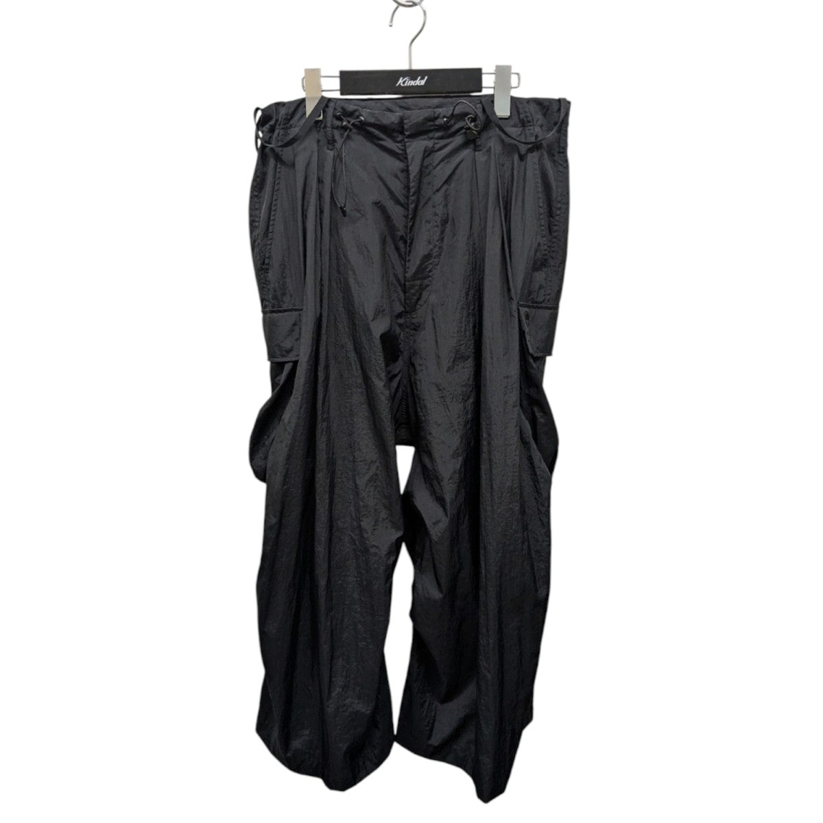 D-VEC×ALMOSTBLACK NYLON WASHER TROUSERSイージーパンツVF-21000528