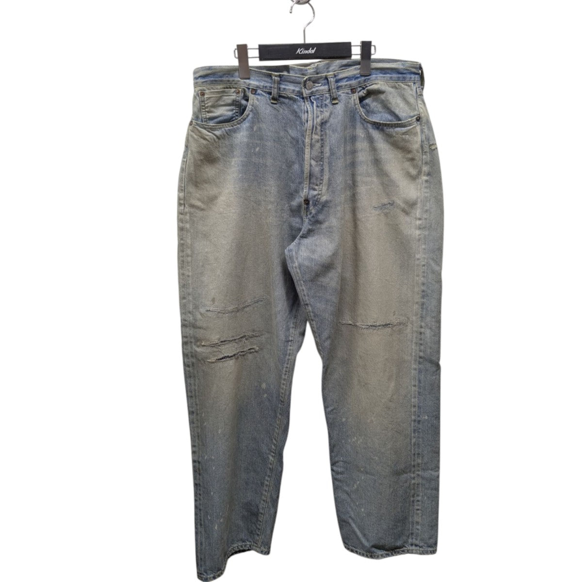 A．PRESSE(アプレッセ) No．37 Washed Wide Denim Pantsデニム