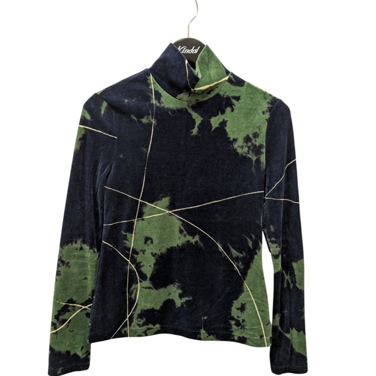 mame kurogouchi(マメクロゴウチ) ”Kintsugi” Velour Jersey