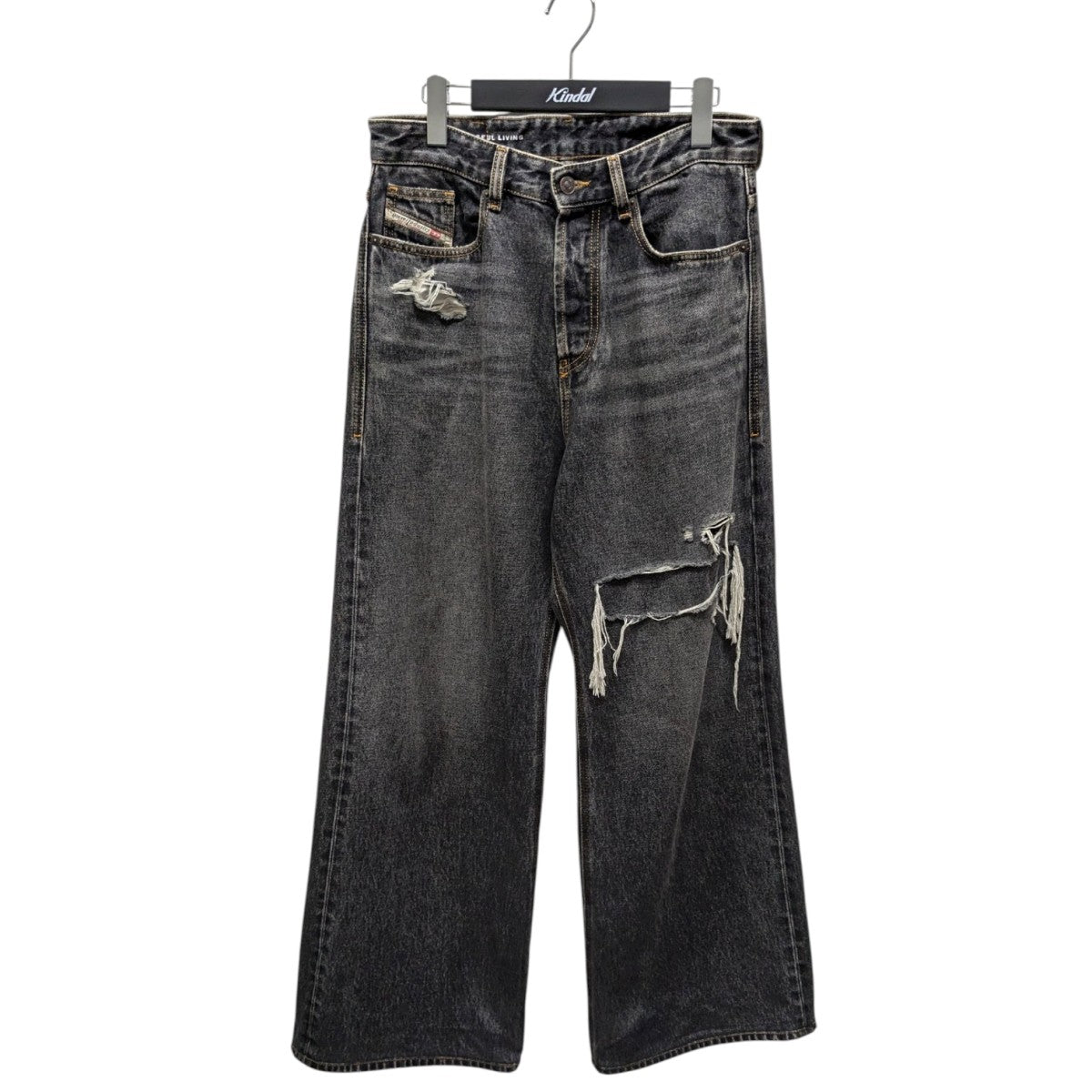 DIESEL relaxed jeans d-riseデニムパンツ007F6 古着・中古-1枚目のアイテム画像