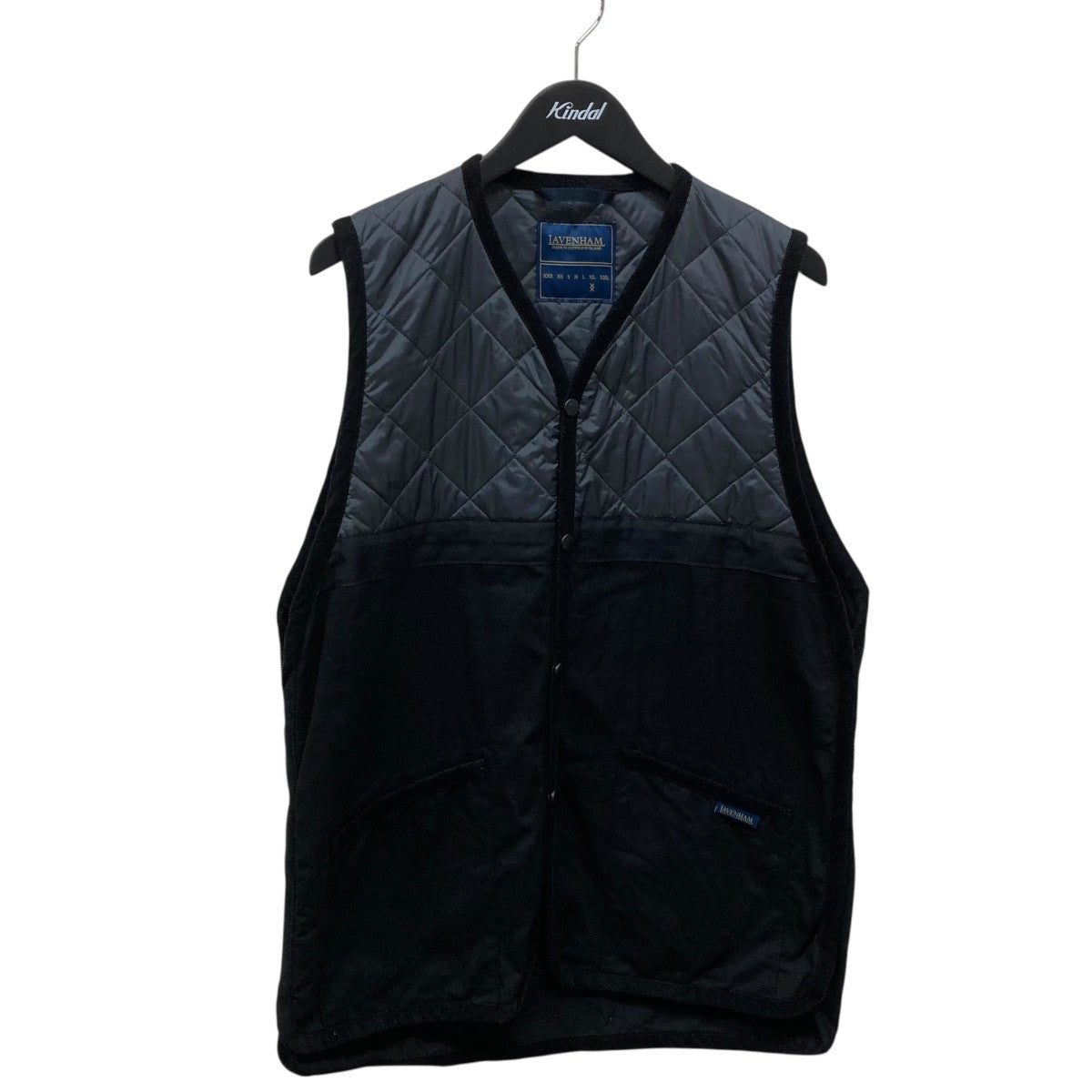 LAVENHAM×PORTER RUG COTTON WORKER SPLIT GILETベスト