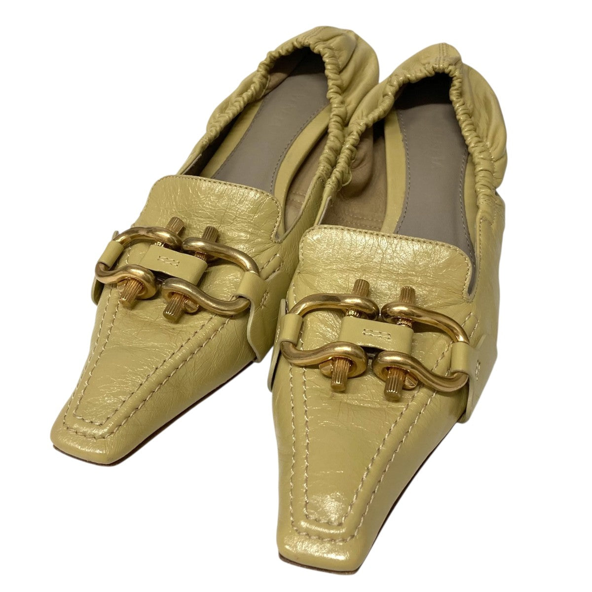 BOTTEGA VENETA(ボッテガヴェネタ) ポインテッドスクエアトゥパンプス