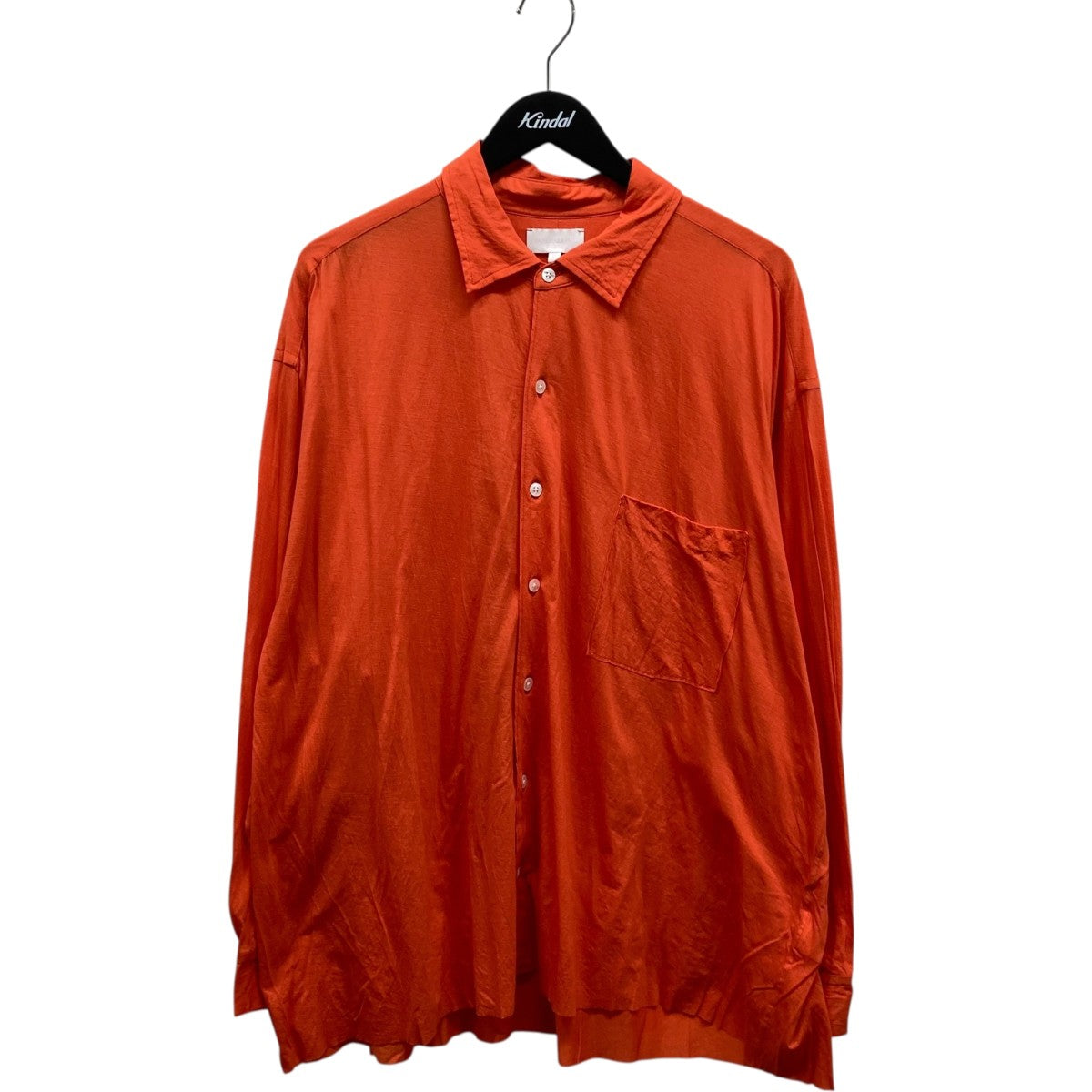 KANEMASA PHIL. オープンカラーシャツ KANEMASA PHIL. 「46G Atmosphere Stripe Open Collar SS Shirt」