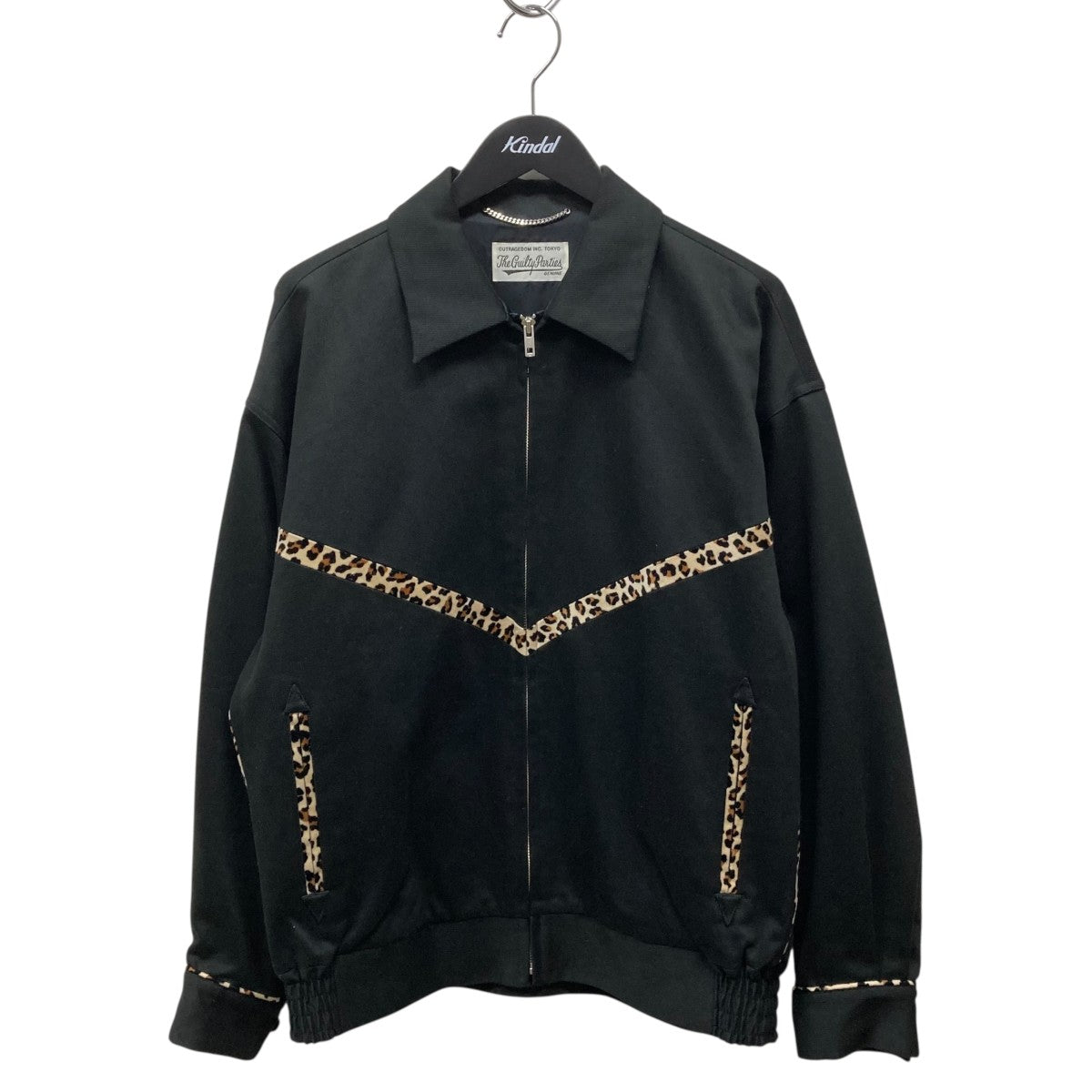 WACKO MARIA ブラック ジャケット X-LARGE LEATHER DOUBLE RIDERS JACKET ライダースジャケット-ワコマリア
