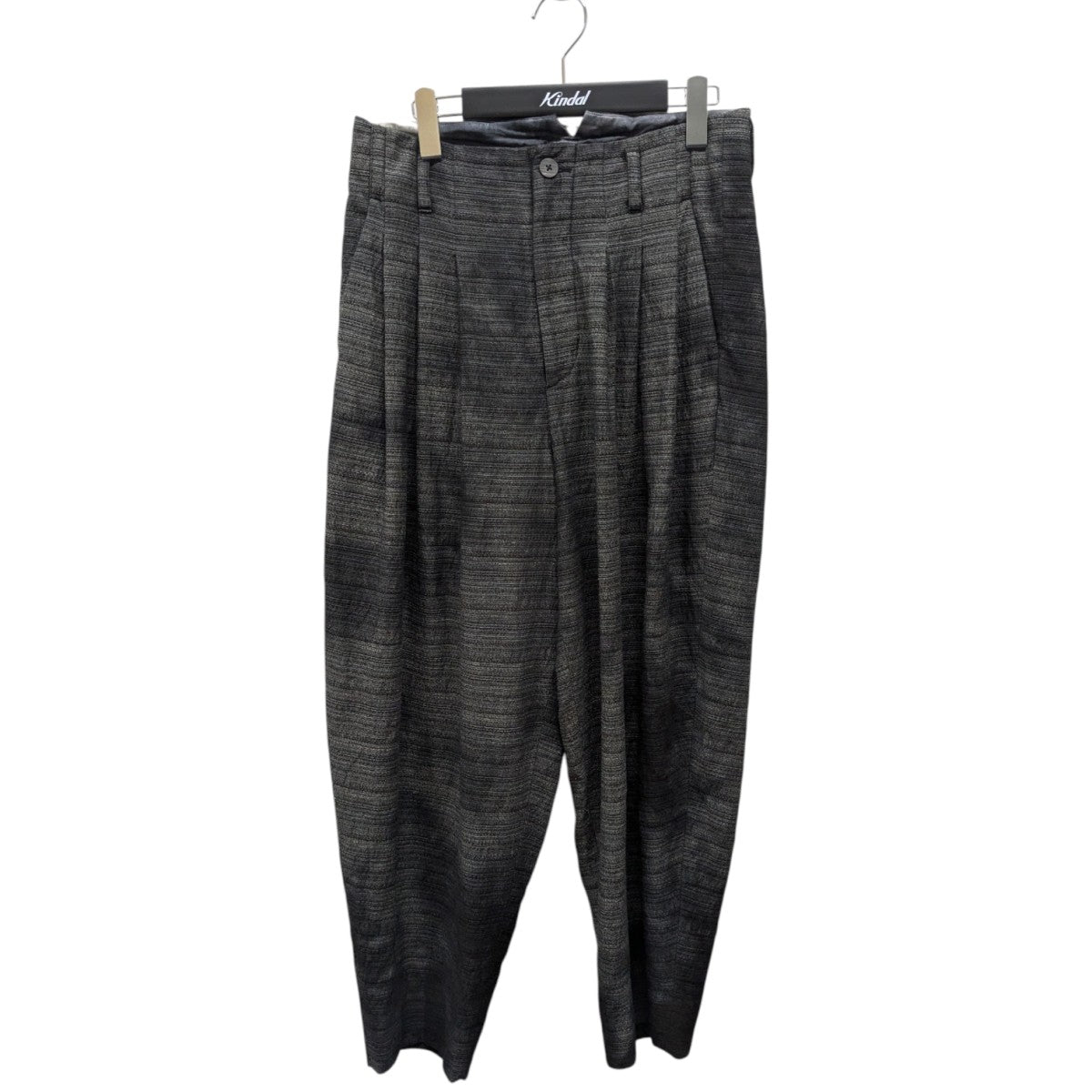 calmlence(カームレンス) Triple Pleated Wide Random Border