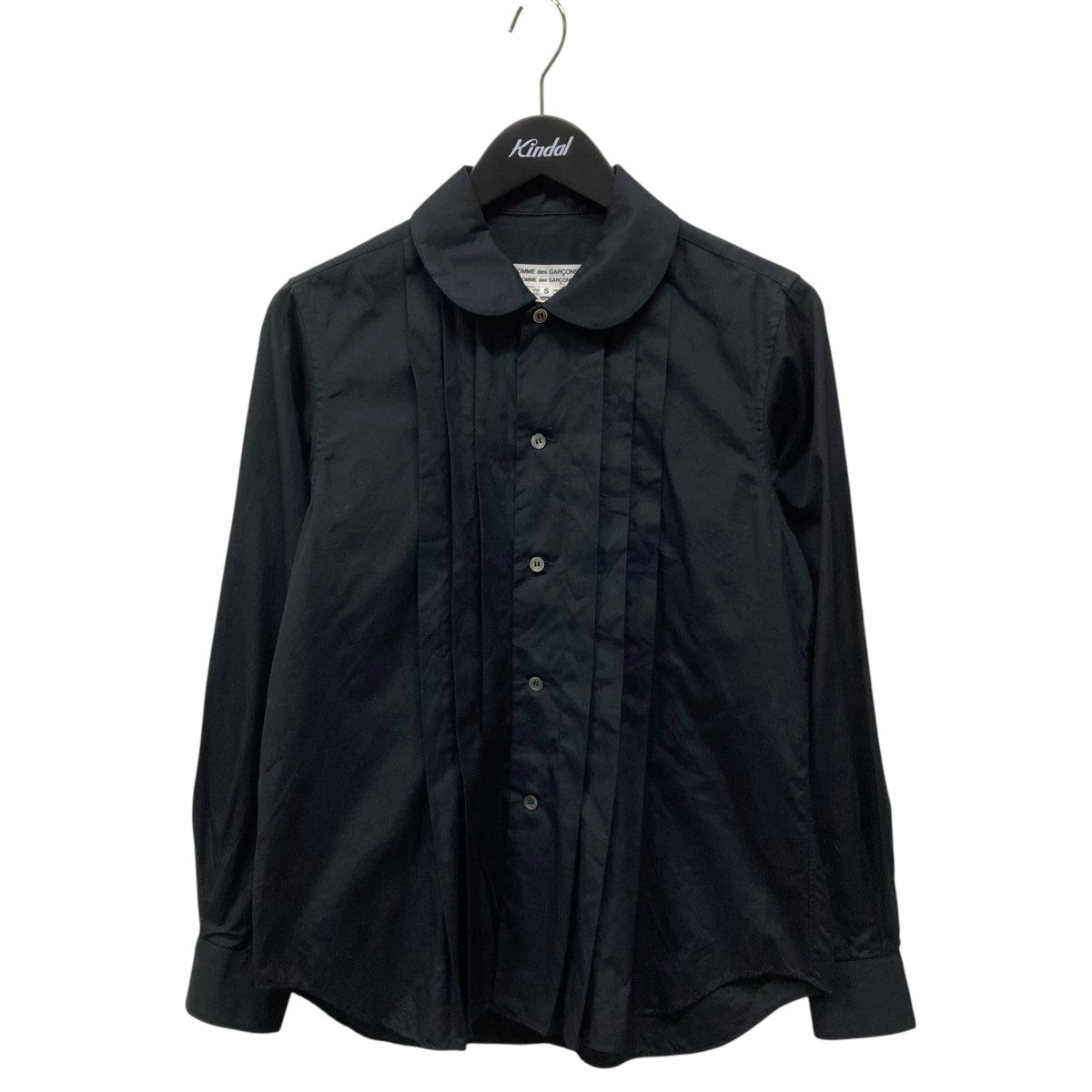 ブラックコムデギャルソン 丸襟長袖シャツ BLACK GARCONS ブラックコムデギャルソン BLACK COMME des GARCONS 長袖シャツ