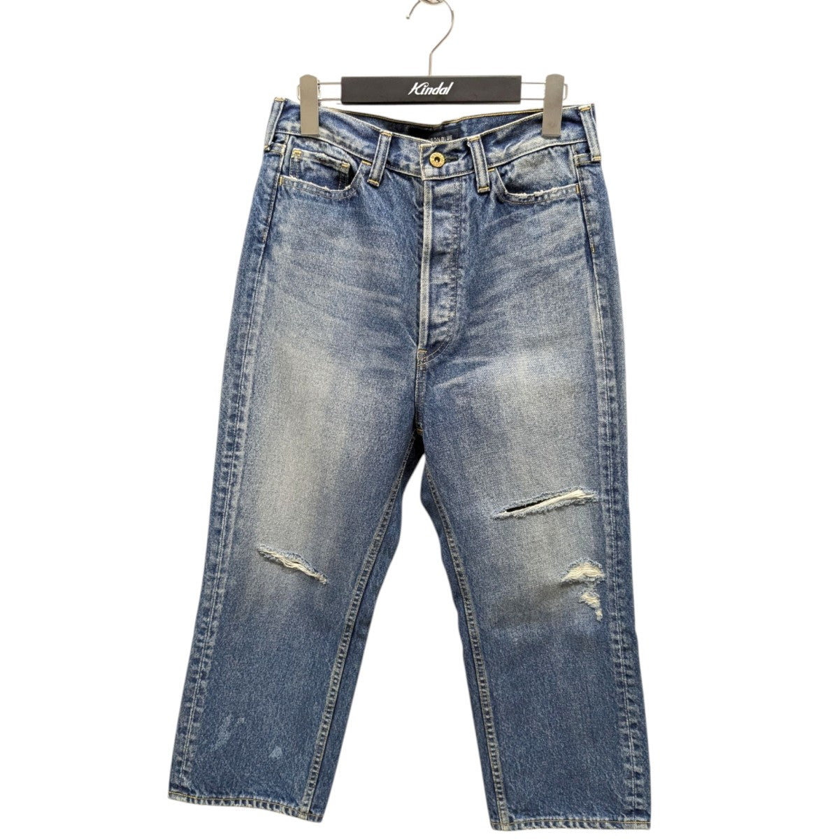 MADISON BLUE(マディソンブルー) CRASHED SAROUEL PT DENIM