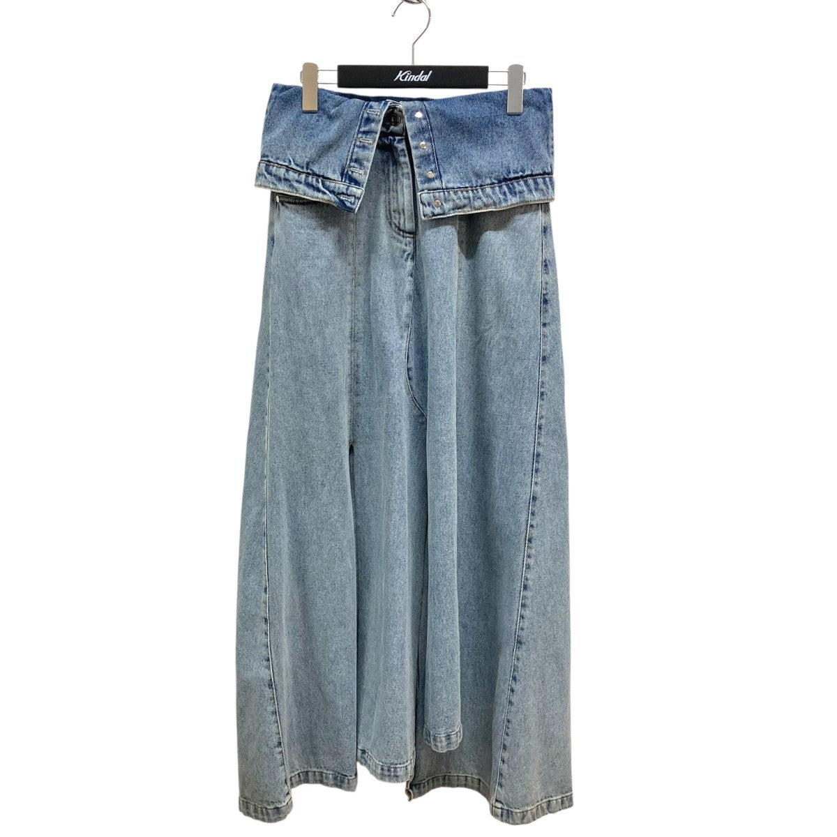 rokh(ロク) FLAP DETAILED DENIM ASYMMETRIC SKIRTデニム