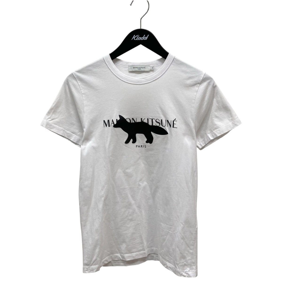 新品タグ付き✨希少 XL メゾンオノレ 半袖 プリント Tシャツ ホワイト 高級 Amazon | [メゾン キツネ] 半袖Tシャツ 丸首 ホワイト