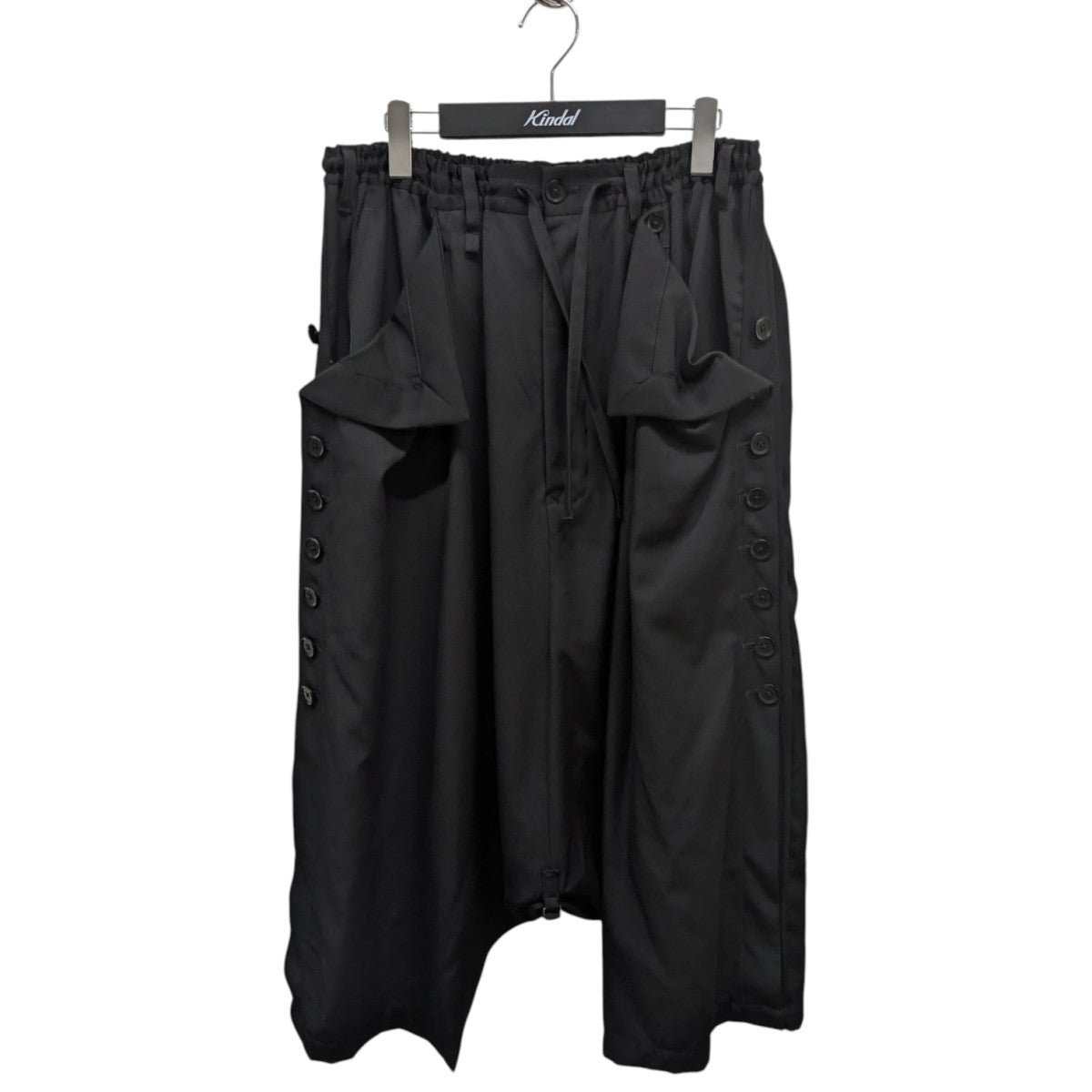yohji pour homme 超極太 サルエルパンツ yohji yamamoto - pour homme サルエルパンツ / HZ-P09-100