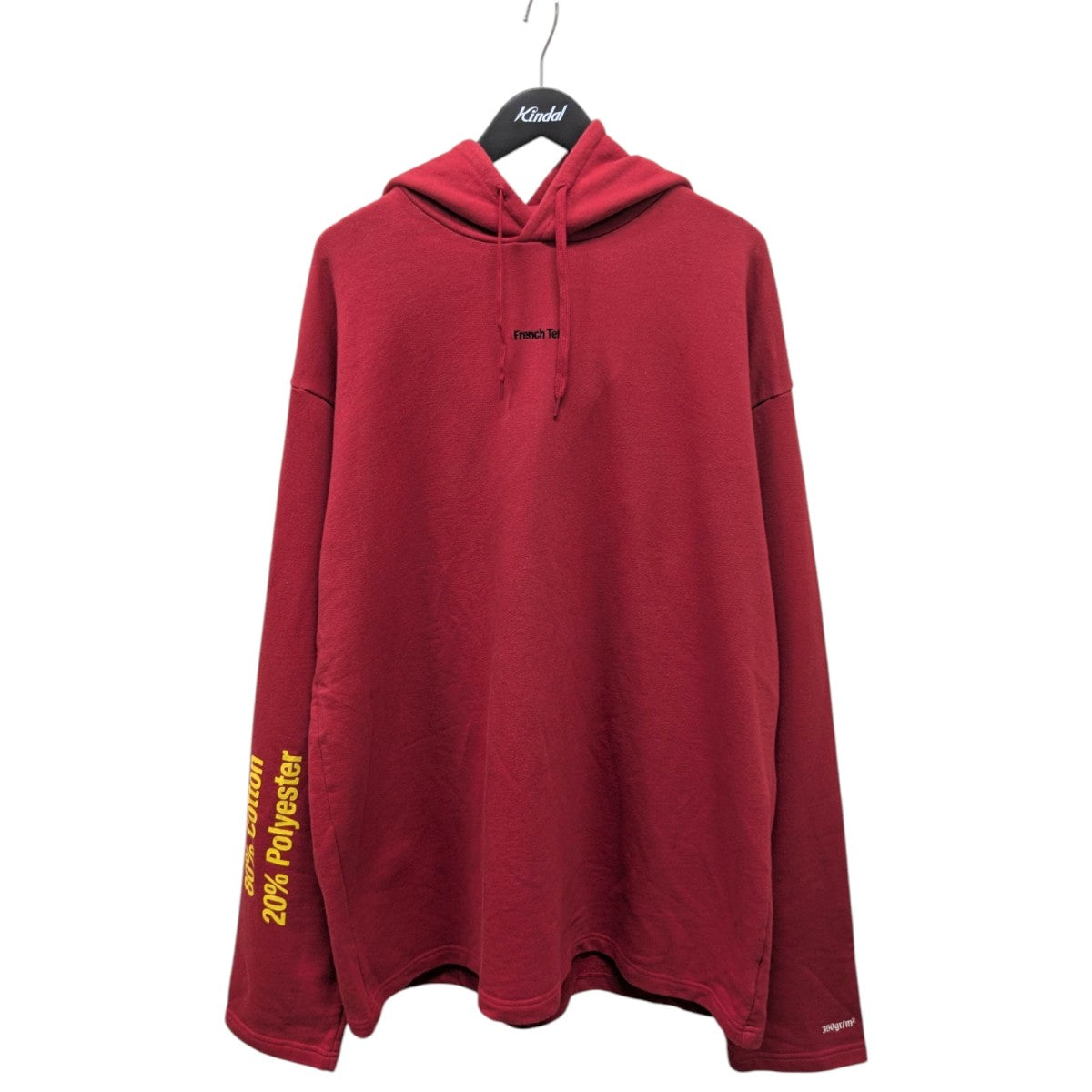 VETEMENTS (ヴェトモン) パーカー L VETEMENTS(ヴェトモン) French Terry Hoodieパーカー72-231-13