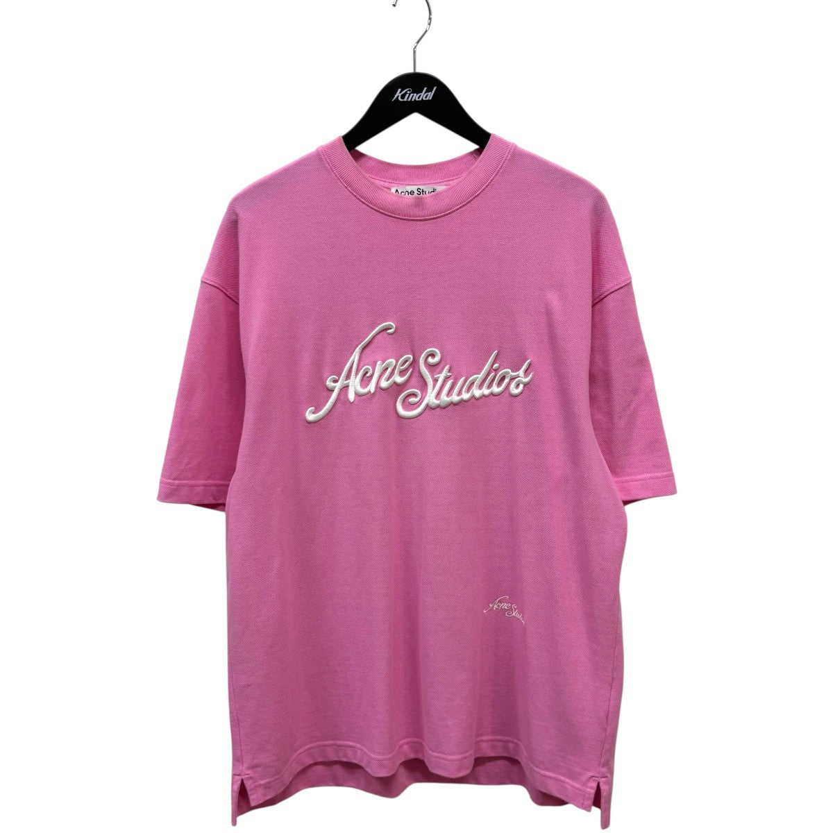 ACNE STUDIOS(アクネストゥディオズ) 25SSロゴ刺繍TシャツT
