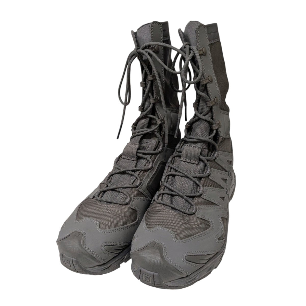【美品】SALOMON FACTION ブーツ グレー26.5 cm SALOMON 日本正規品 スノーボード ブーツ サロモン FACTION BOA
