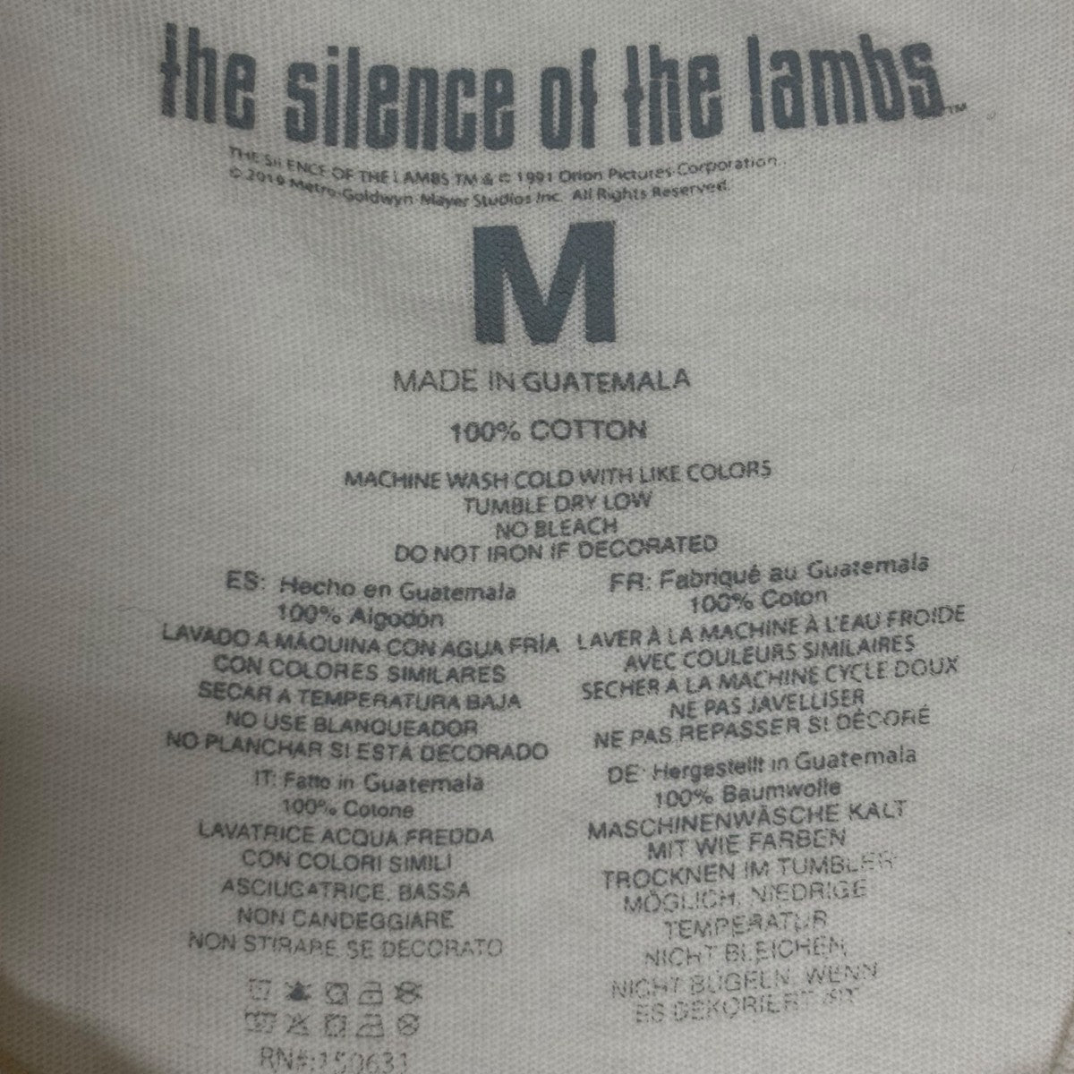 TheSilenceoftheLambs 半袖カットソー 古着・中古-6枚目のアイテム画像