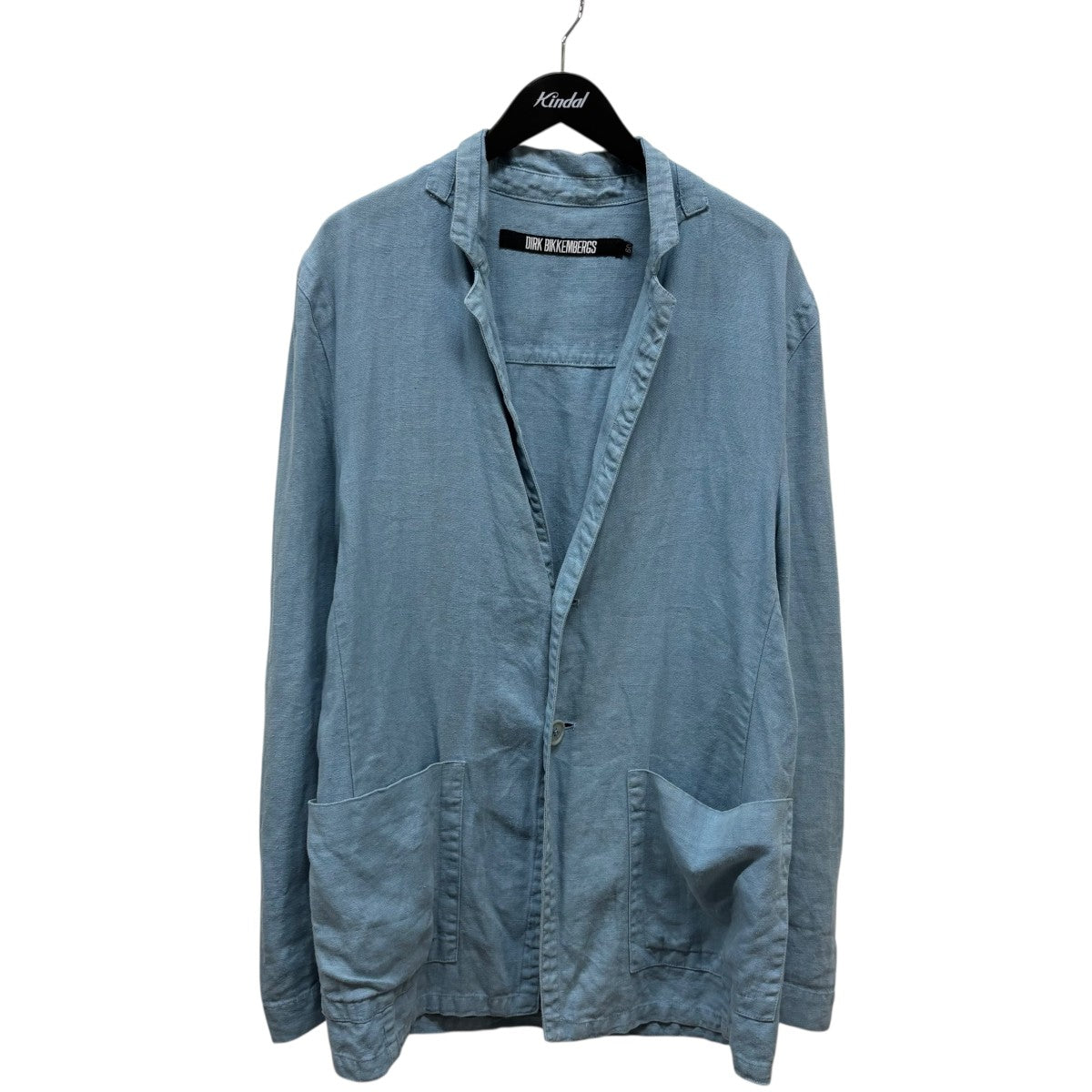 DIRK BIKKEMBERGS - 新品　ダークビッケンバーグ 新品 イタリア製 シャツジャケット 39サイズ DIRK BIKKEMBERGS(ダークビッケンバーグ) ジャケット スカイ