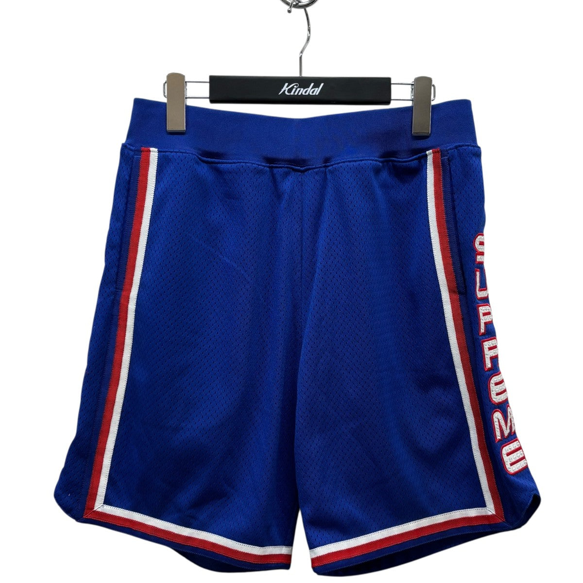 Supreme Basketball Short バスパン ネイビ — M Supreme(シュプリーム) 19SSRhinestone Basketball Shortハーフ