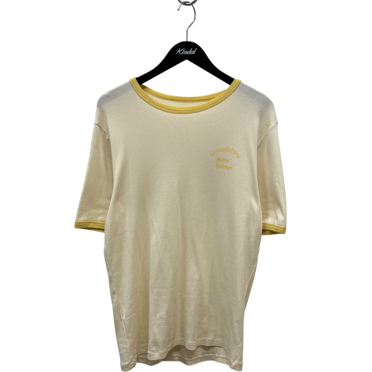 BISOWN TRIM Tシャツ（イエロー） BISOWN TRIM Tシャツ（イエロー）