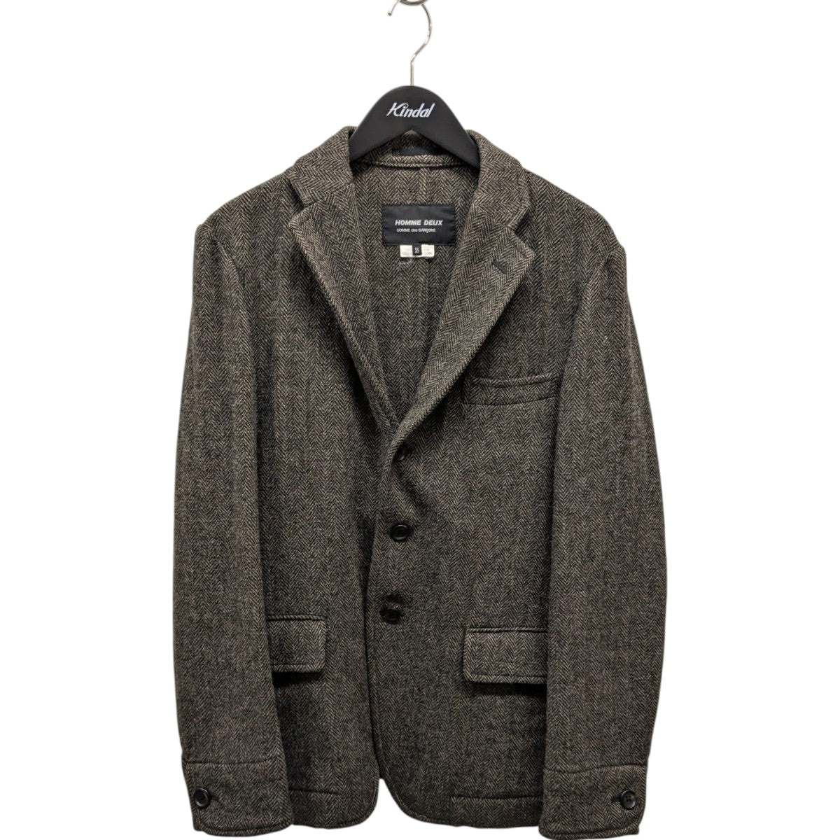 【日本Mサイズ相当】【シワ加工】コムデギャルソンオム ジャケット COMME des GARCONS HOMME コム デ ギャルソン オム 24SS