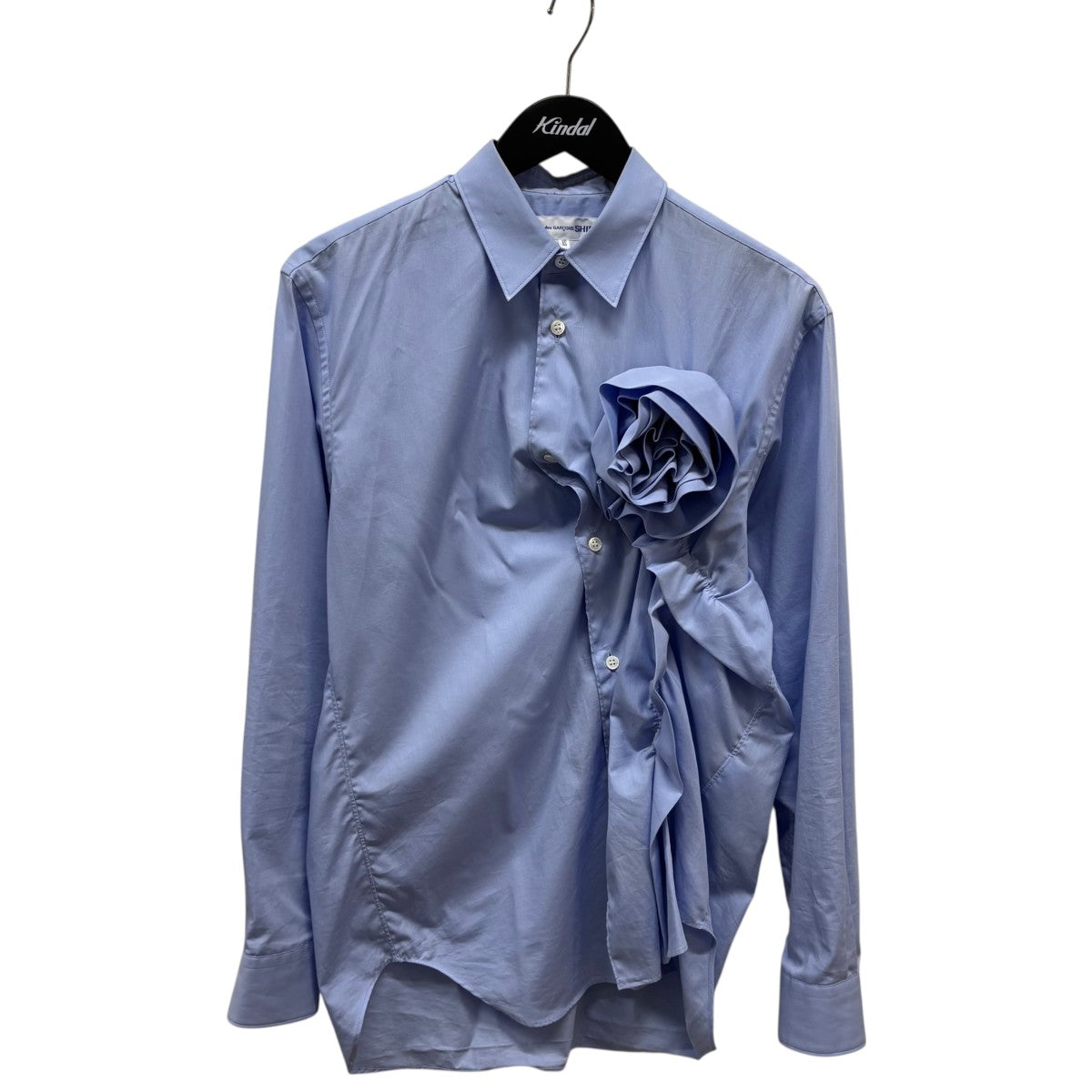 週末限定 COMME des GARCONs SHIRT　半袖シャツ ブルー M COMME des GARCONS SHIRT FOREVER コムデギャルソン シャツ