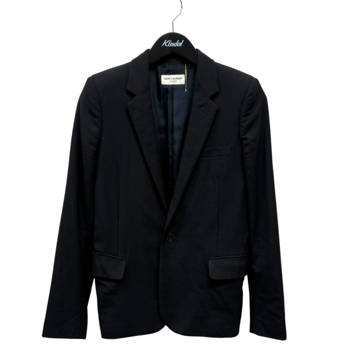 神田さん専用SAINT LAURENT ブラック テーラードジャケット Saint Laurent】関税込☆ブラック ウール ジャケット (Saint Laurent