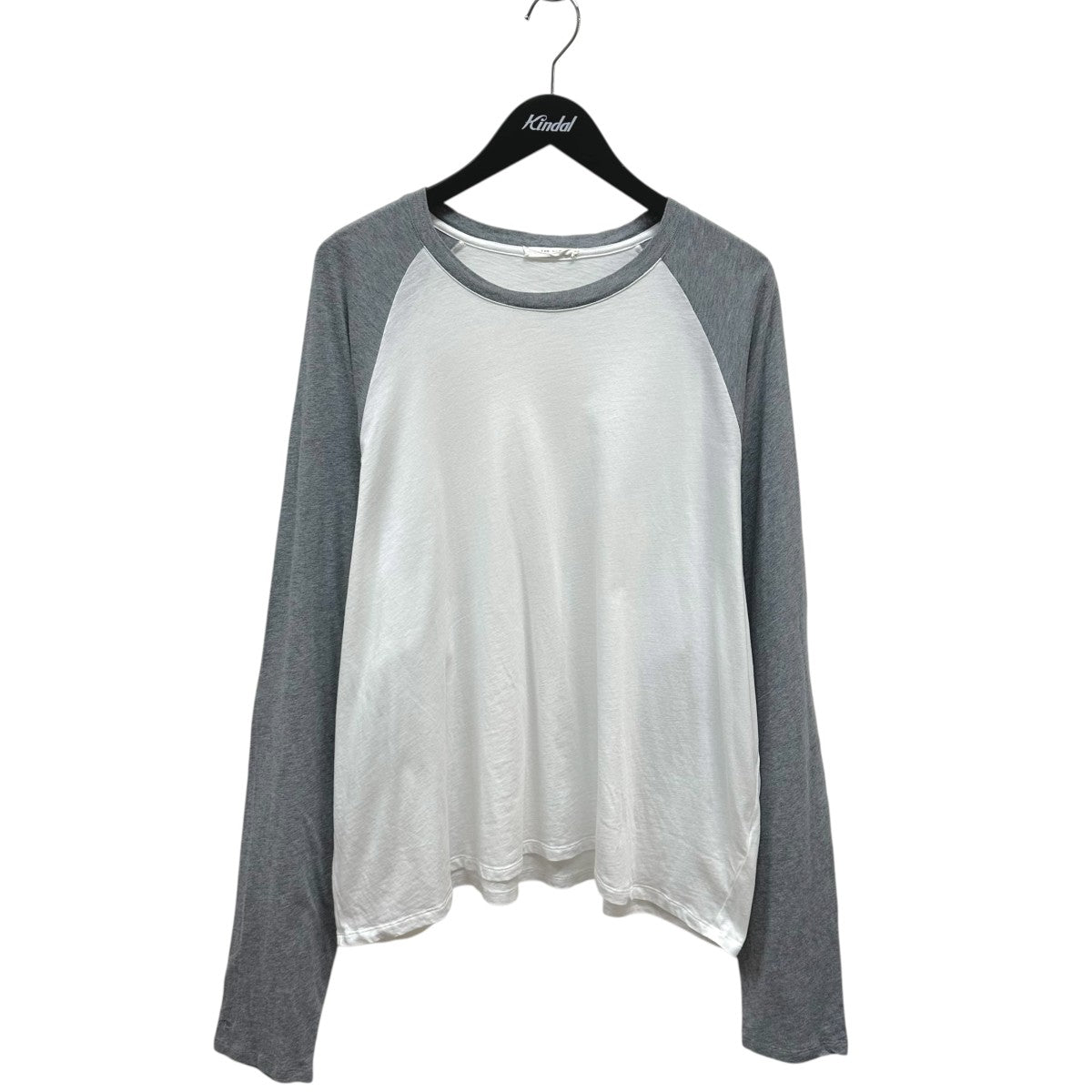 美品 ザロウ 長袖 カットソー グレー系 USA製 メンズ レディース THE ROW(ザロウ) Jameson長袖カットソー875-K421 875-K421