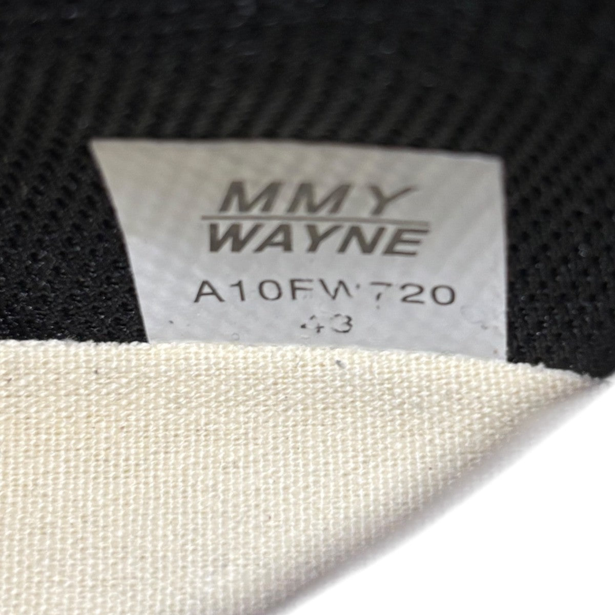”WAYNE” OG Sole Canvas Low-topスニーカーA10FW720