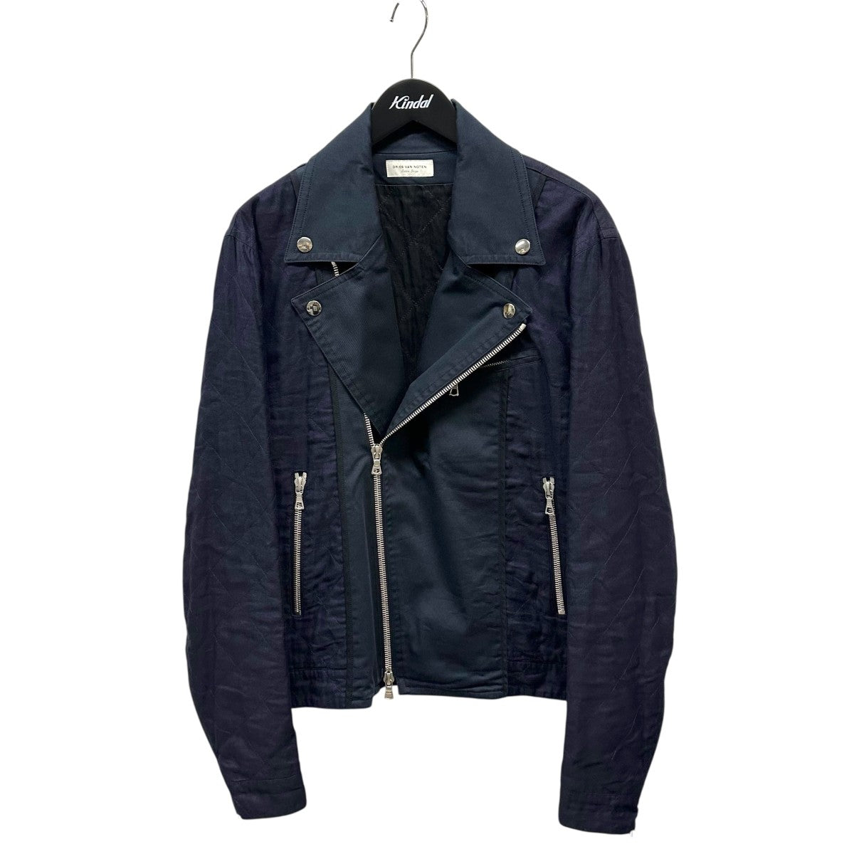 アーカイブ　DRIES VAN NOTEN ブラウン ネイビー ジャケット M DRIES VAN NOTEN(ドリスヴァンノッテン) 16SSコレクションダブル