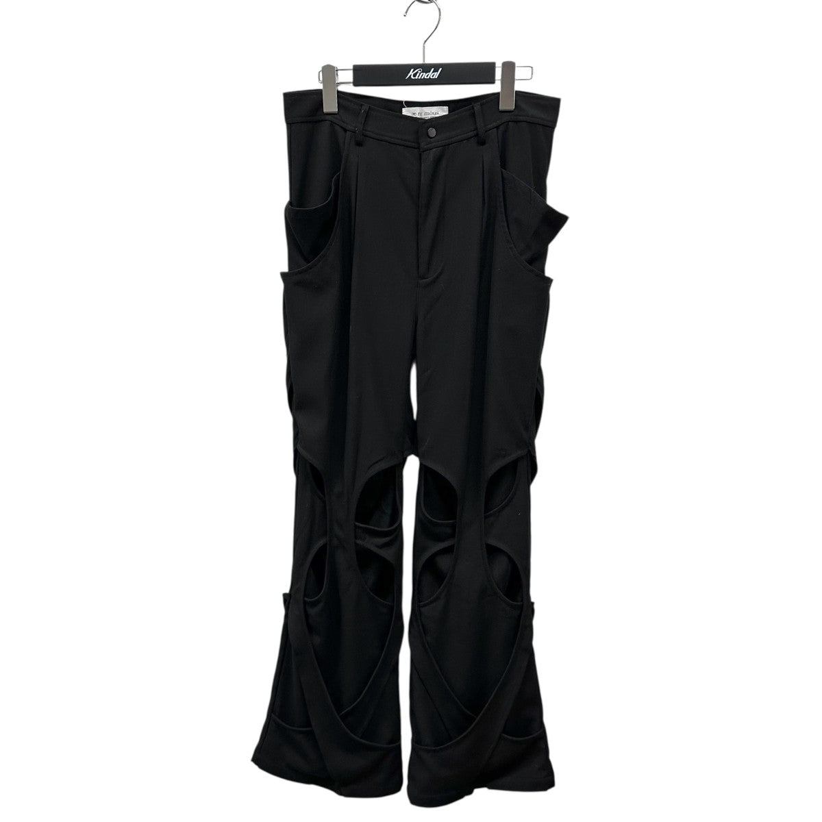 aenrmous Blossoming Pants 変形 スラックス ブラック aenrmous(エノーマス) BLOSSOMING PANTSパンツ ブラック サイズ