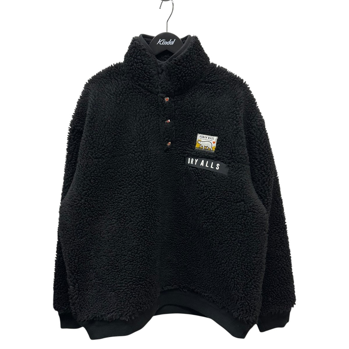 HUMAN MADE(ヒューマンメイド) ボアジャケット ブラック サイズ