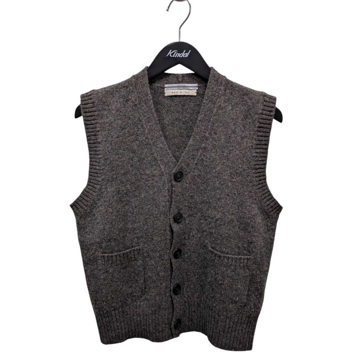 Cristaseya(クリスタセヤ) SHETLAND GILETニットベストBLJ-52000-B BLJ