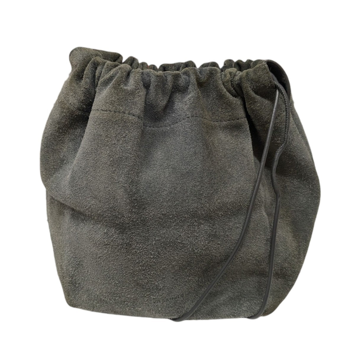 JIL SANDER(ジルサンダー) スウェード巾着ショルダーバッグ｜【公式