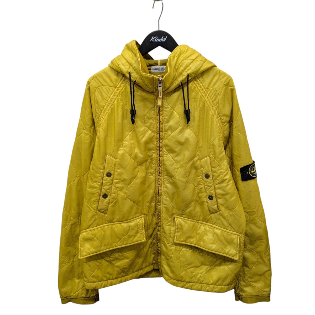 STONE  オリーブグリーン/イエロー　X X L STONE ISLAND(ストーンアイランド) 中綿ブルゾン4715M062