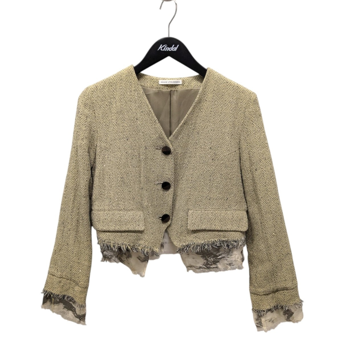 AKANE UTSUNOMIYA ボアジャケット AKANE UTSUNOMIYA(アカネウツノミヤ) ジャケットS17-FC72-2005 S17