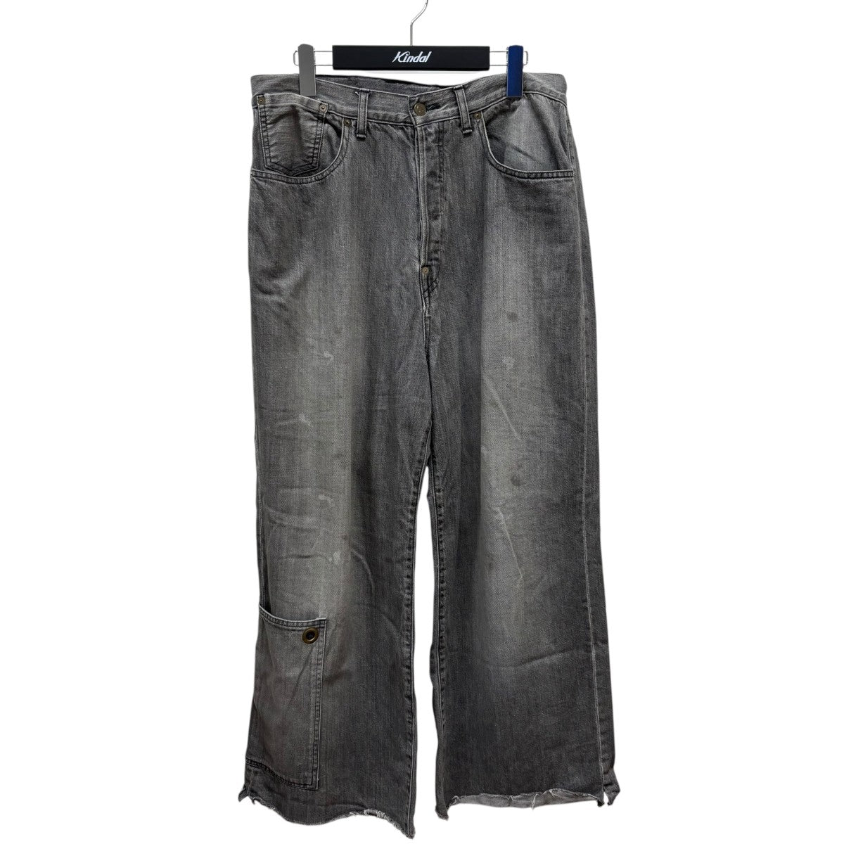 Lantiki別注 badhiya パンツ refomed(リフォメッド) RUGHT HAND DENIM lantiki別注デニムパンツRELA