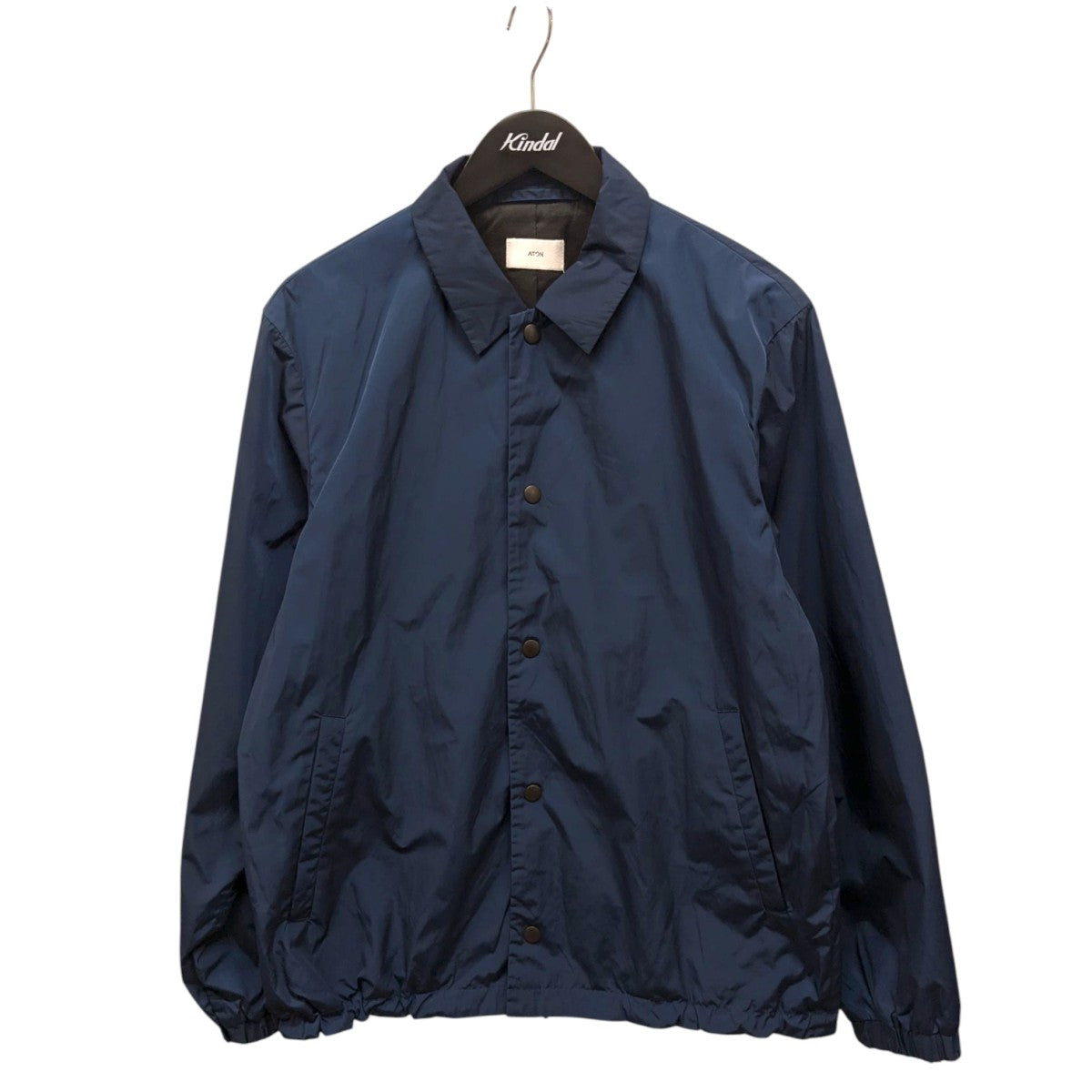 NATURAL DYE NYLON COACH JACKETコーチジャケット ATON(エイトン) NATURAL DYE NYLON COACH JACKETコーチジャケット
