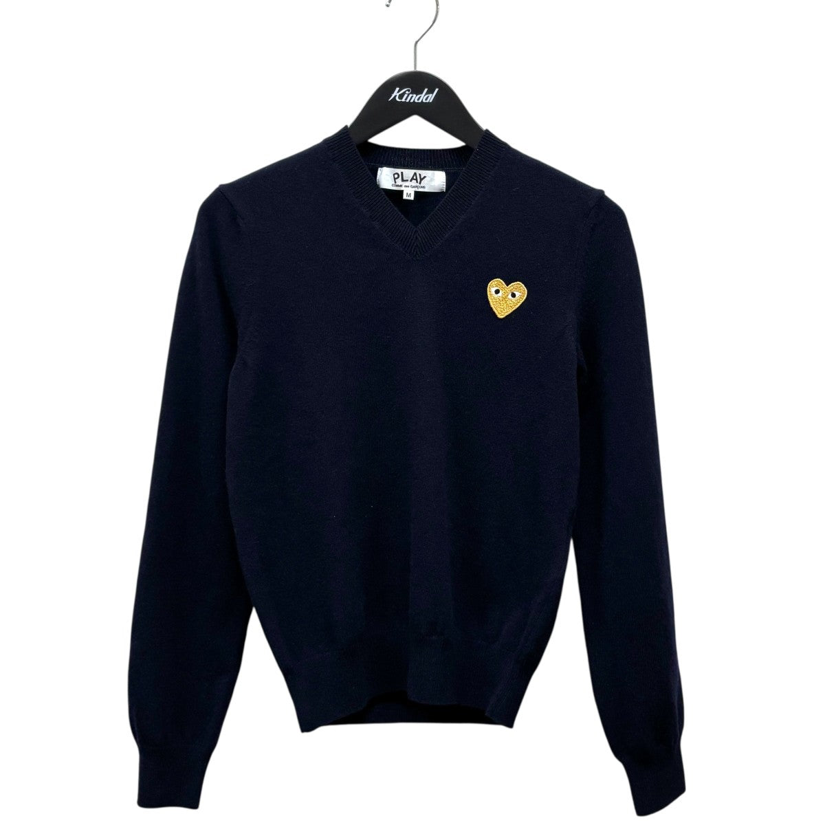 PLAY COMME des GARCONS(プレイコムデギャルソン) Vネックニット
