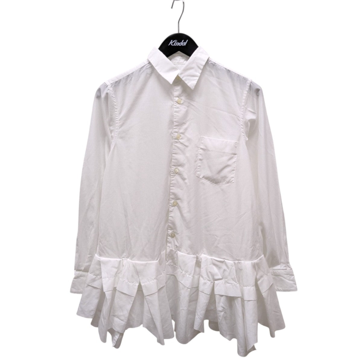 BLACK COMME des GARCONS AD2024 フリルシャツ BLACK COMME des GARCONS AD2024 フリルシャツ コムデギャルソン