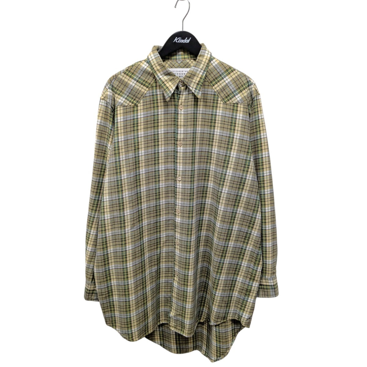 Maison Margiela(メゾンマルジェラ) チェック長袖シャツS30D0379