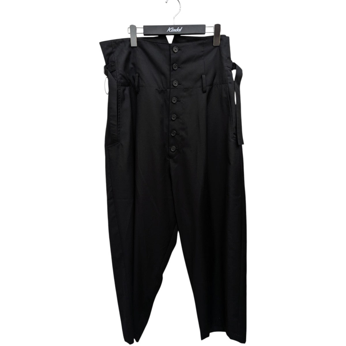 s'yte(サイトヨウジヤマモト) WASHER TWILL HIGH WAIST SUSPENDERS