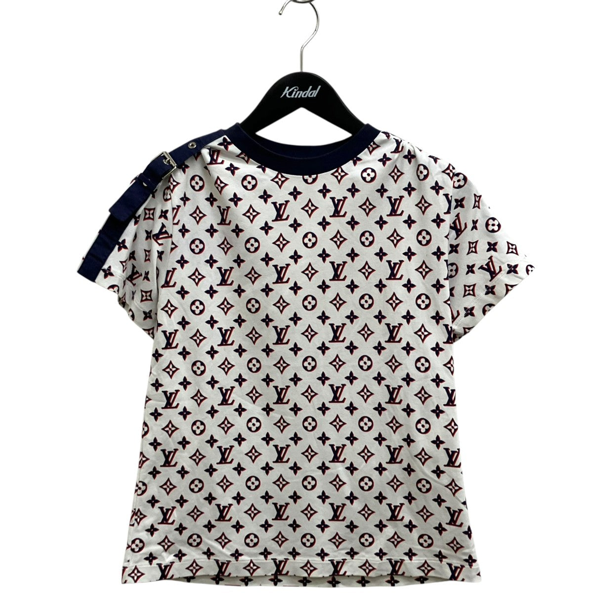 LOUIS VUITTON チェック柄 半袖Tシャツ LOUIS VUITTON（ルイ・ヴィトン） Tシャツ 半袖 チェック柄 コットン
