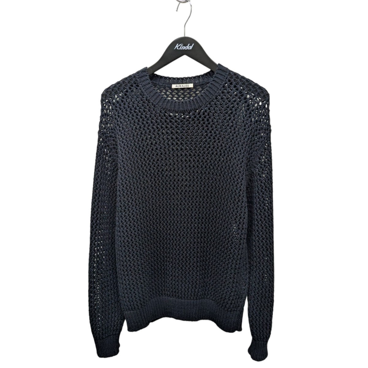 AURALEE(オーラリー) COTTON LILY-YARN MESH KNIT P Oメッシュ