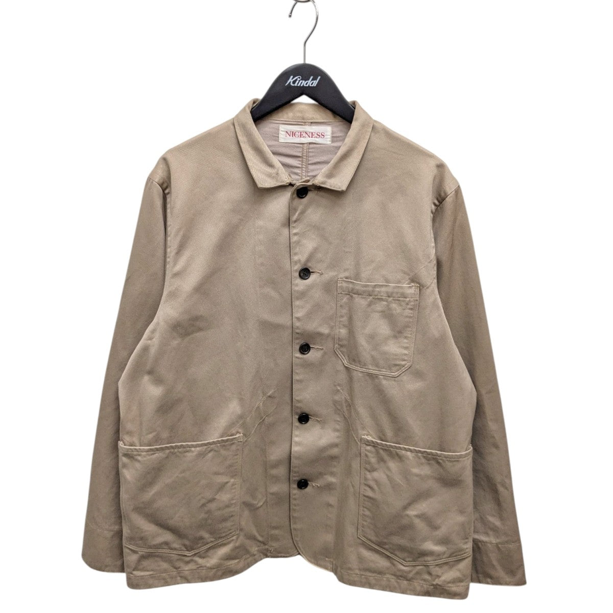 NICENESS(ナイスネス) ジャケットNN-B04F22 NN-B04F22 ベージュ サイズ