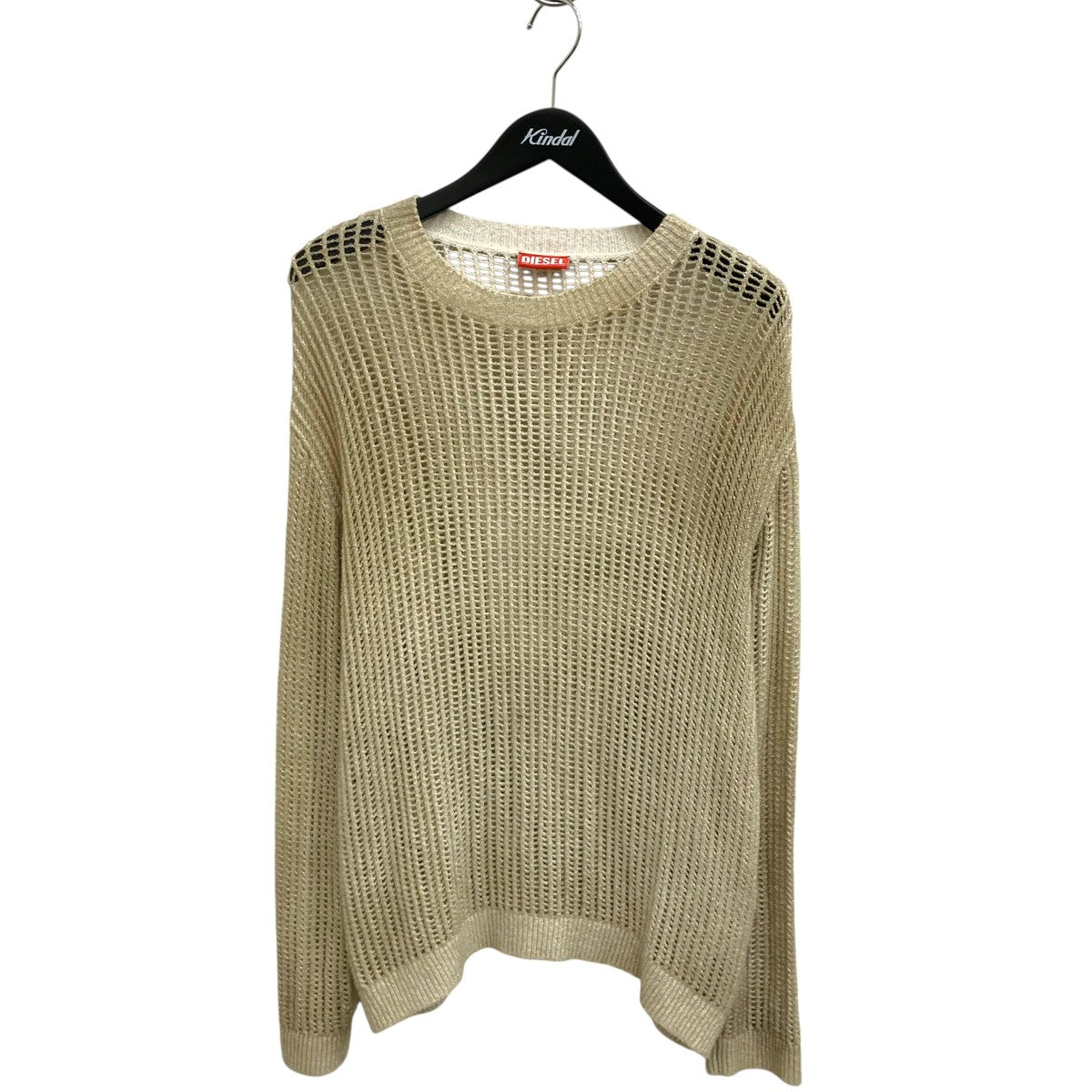 DIESEL ベージュ ハイネック ニットトップス DIESEL(ディーゼル) ニットA17868 A17868 ベージュ サイズ XS｜【公式