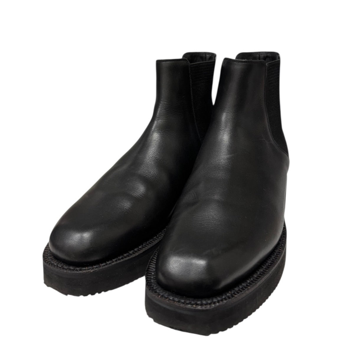 AURALEE(オーラリー) LEATHER SQUARE BOOTS MADE BY FOOT THE COACHER