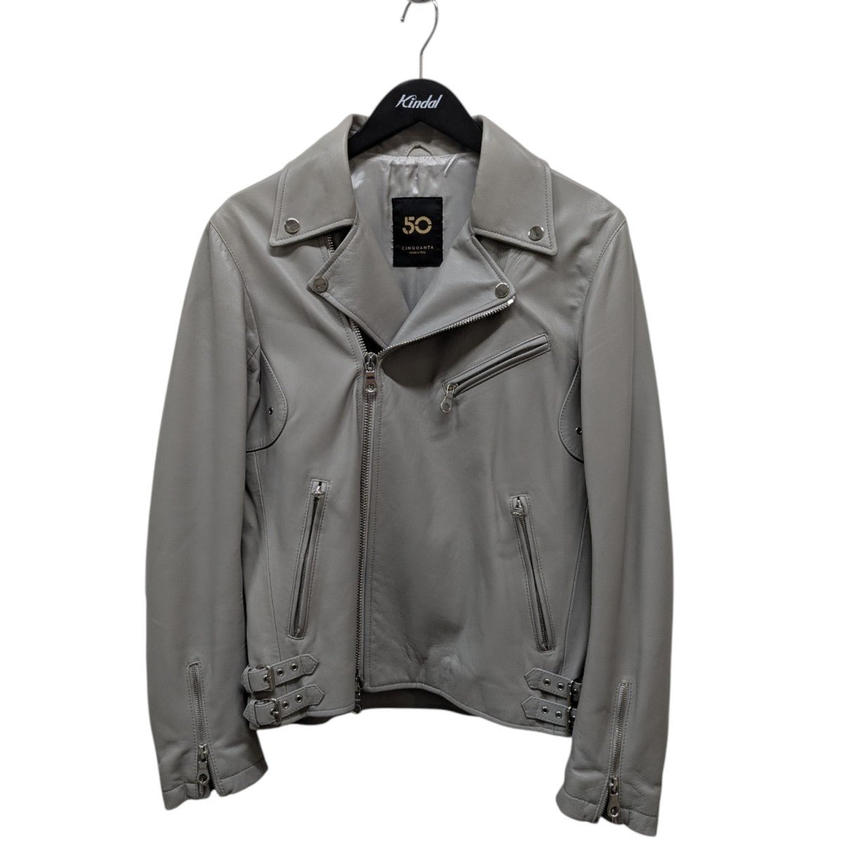 Cinquanta(チンクアータ) ダブルライダースジャケットH-518/3 H-518/3