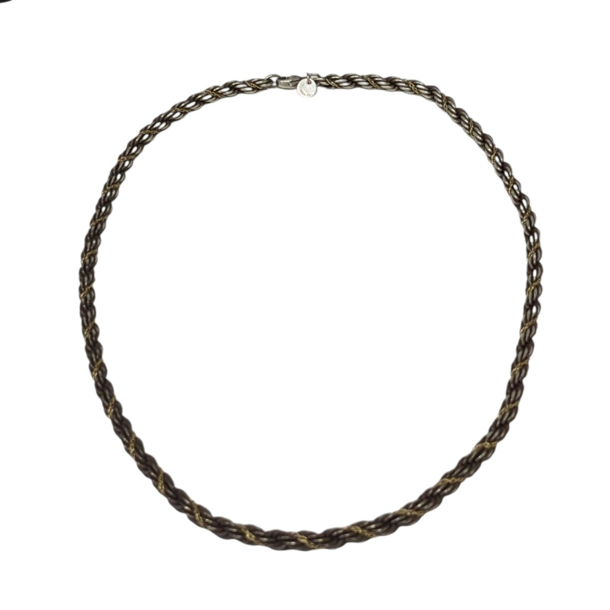 Tiffany ＆ Co．(ティファニー) ネックレス シルバー×ゴールド