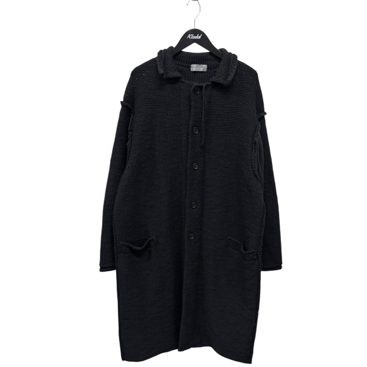 YOHJI YAMAMOTO(ヨウジヤマモト) チャンキーニットロングカーディガン