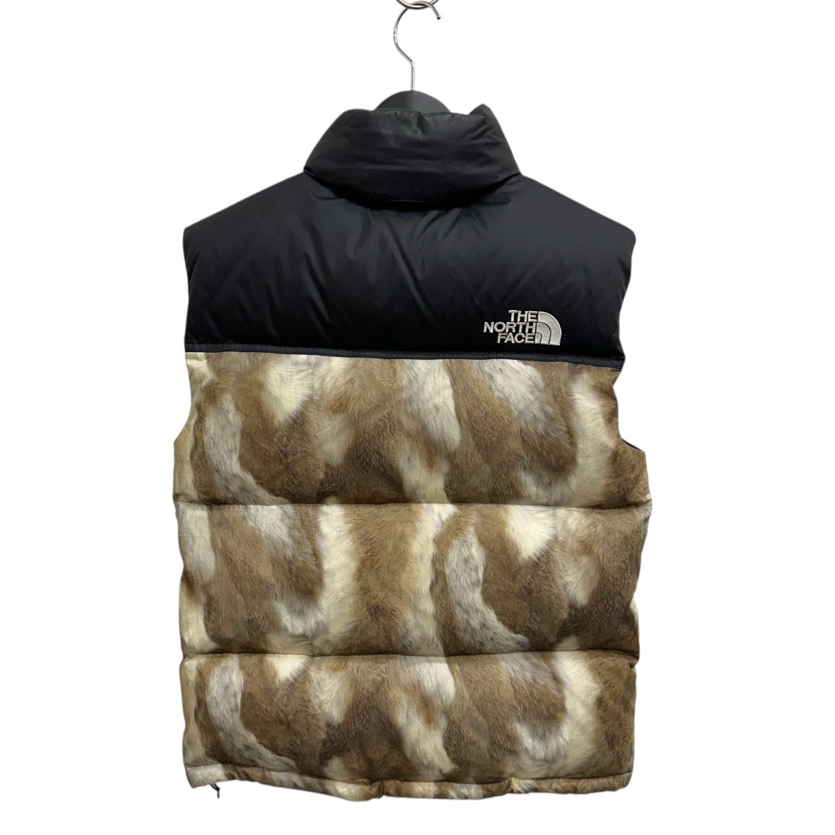 Fur Print Nuptse VestダウンベストND01341